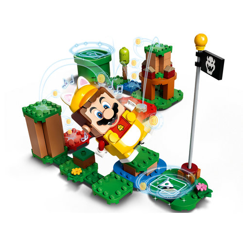 LEGO Super Mario 71372 Power-uppakket: Kat-Mario