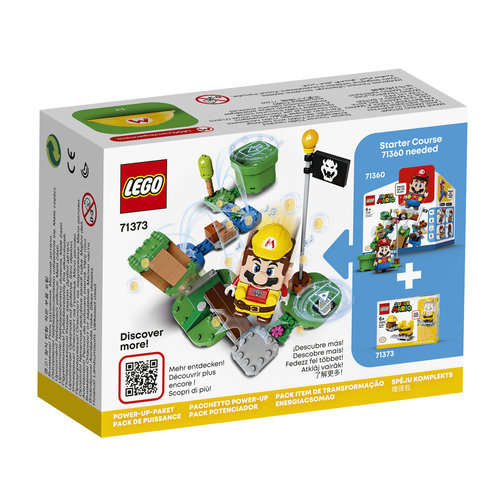 LEGO Super Mario 71373 Power-uppakket: Bouw-Mario