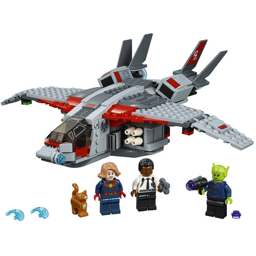 LEGO Super Heroes 76127 Avengers: Captain Marvel de aanval van de Skrulls