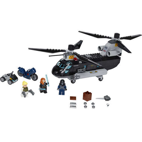 LEGO Super Heroes 76162 Avengers: Black Widow's helikopterachtervolging