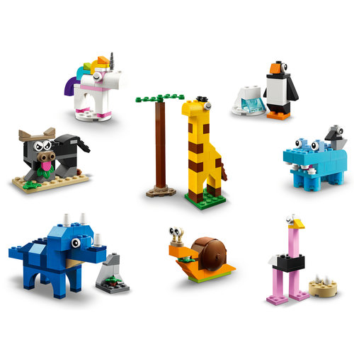LEGO Classic 11011 Stenen en dieren