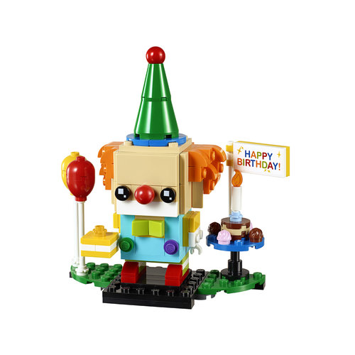 LEGO Brickheadz 40348 Verjaardagsclown