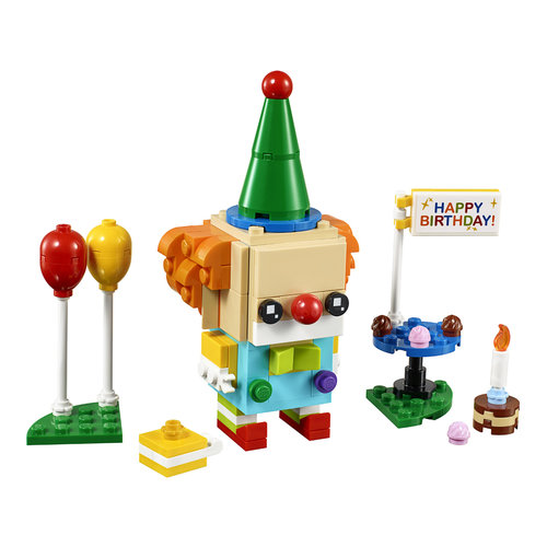 LEGO Brickheadz 40348 Verjaardagsclown