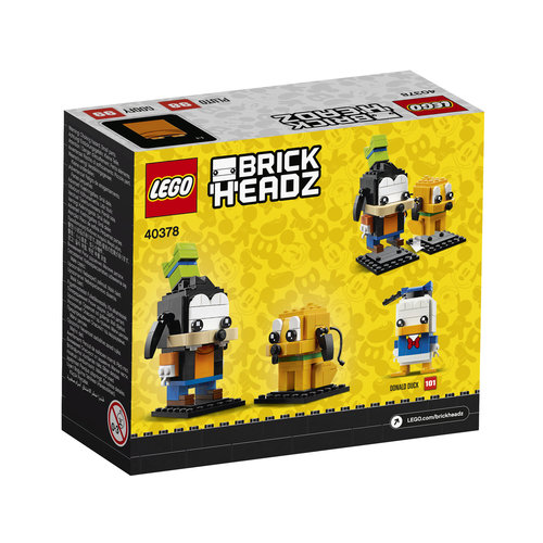 LEGO Brickheadz 40378 Goofy en Pluto