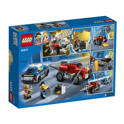 LEGO City 60273 Elite Politie achtervolging boorder