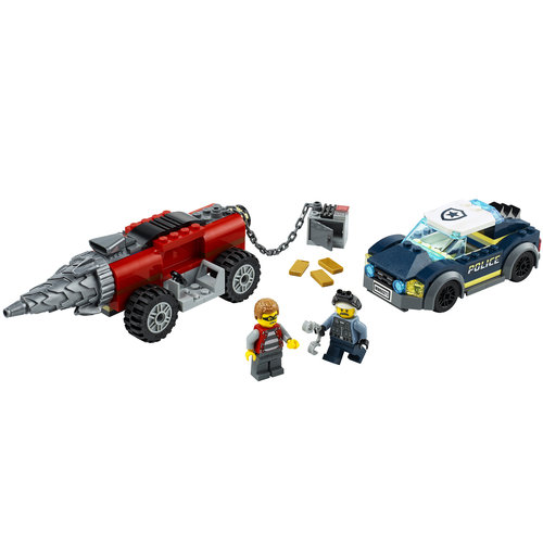 LEGO City 60273 Elite Politie achtervolging boorder