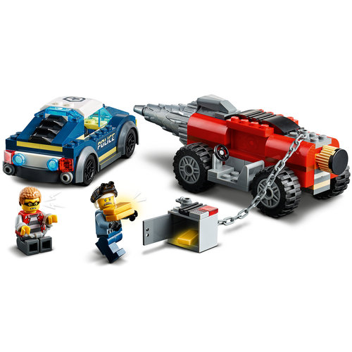 LEGO City 60273 Elite Politie achtervolging boorder