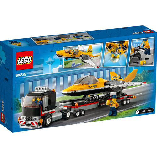 LEGO City 60289 Vliegshowjettransport