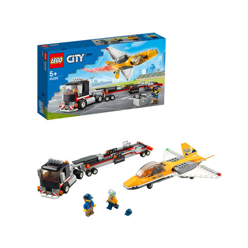 LEGO City 60289 Vliegshowjettransport