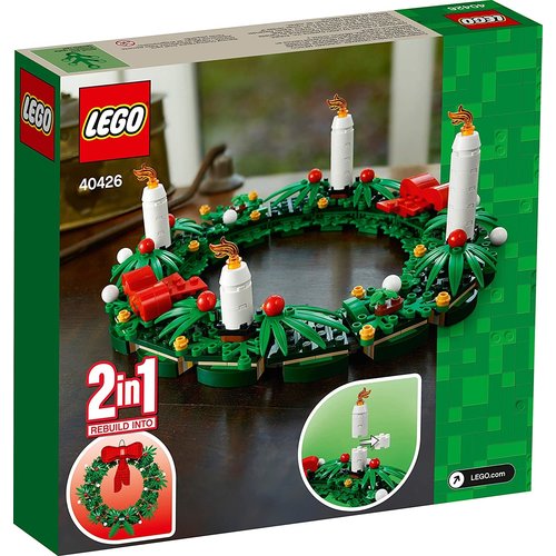 LEGO Exclusive 40426 Kerstkrans 2-in-1
