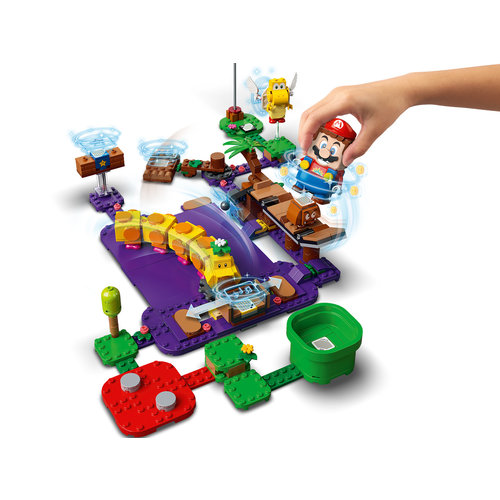 LEGO Super Mario 71383 Uitbreidingsset: Wigglers giftige moeras