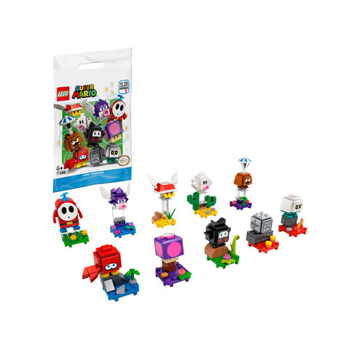 LEGO Super Mario 71386 Personagepakketten Serie 2 Doos 20st LEGO Super Mario 71386 Personagepakketten Serie 2 Doos 20st