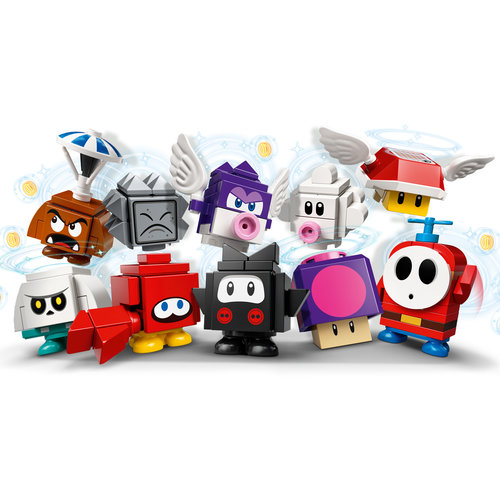 LEGO Super Mario 71386 Personagepakketten Serie 2 Doos 20st LEGO Super Mario 71386 Personagepakketten Serie 2 Doos 20st