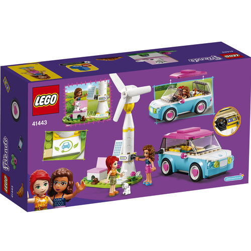 LEGO Friends 41443 Olivia's elektrische auto