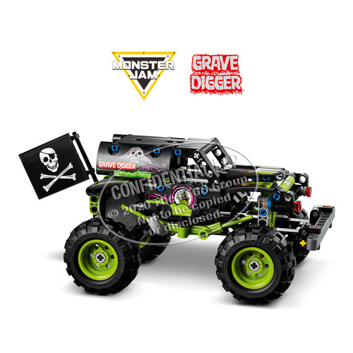 LEGO Technic 42118 Monster Jam Grave Digger LEGO Technic 42118 Monster Jam Grave Digger