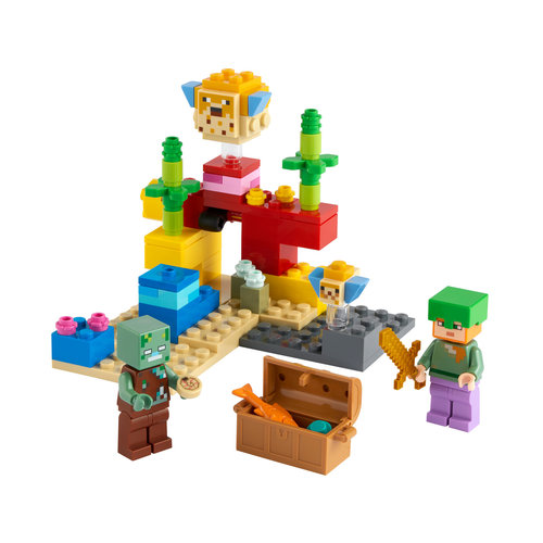 LEGO Minecraft 21164 Het koraalrif