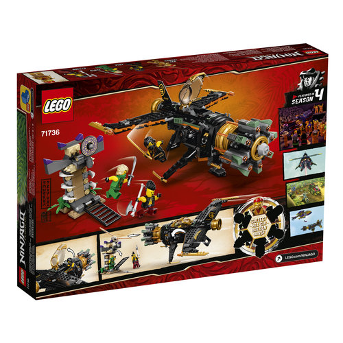 LEGO Ninjago 71736 Rotsblok Blaster