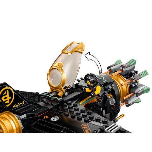 LEGO Ninjago 71736 Rotsblok Blaster