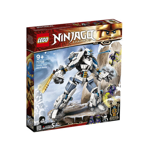 LEGO Ninjago 71738 Zane's Titanium Mecha Duel