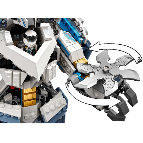 LEGO Ninjago 71738 Zane's Titanium Mecha Duel