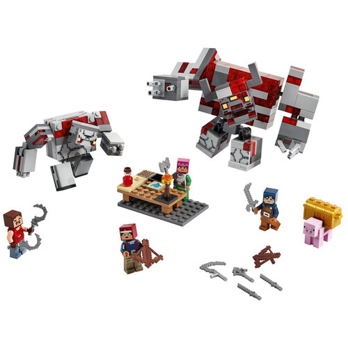 LEGO Minecraft 21163 Slag om Redstone