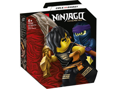 LEGO Ninjago 71733 Epische Strijd set Cole tegen Spookrijder