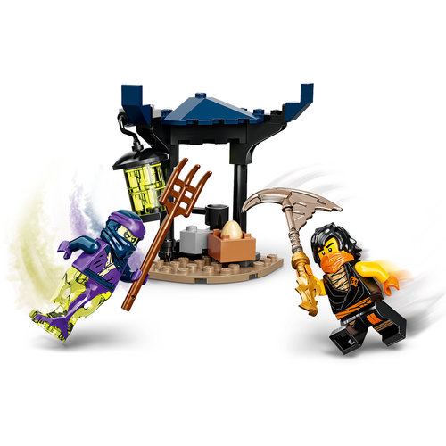 LEGO Ninjago 71733 Epische Strijd set Cole tegen Spookrijder