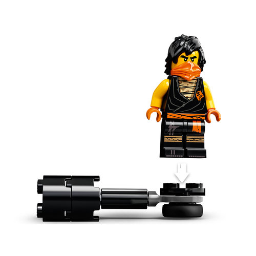 LEGO Ninjago 71733 Epische Strijd set Cole tegen Spookrijder