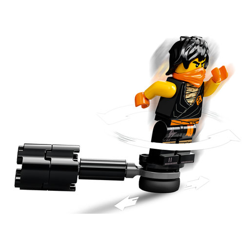 LEGO Ninjago 71733 Epische Strijd set Cole tegen Spookrijder