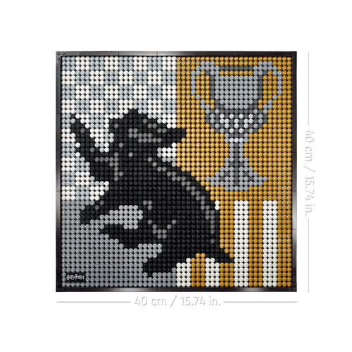 LEGO Art 31201 Harry Potter Hogwarts Crests