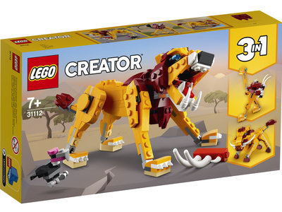 LEGO Creator 3 in 1 31112 Wilde leeuw