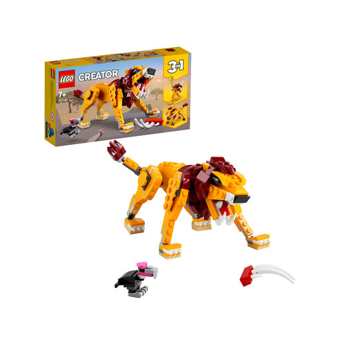 LEGO Creator 3 in 1 31112 Wilde leeuw