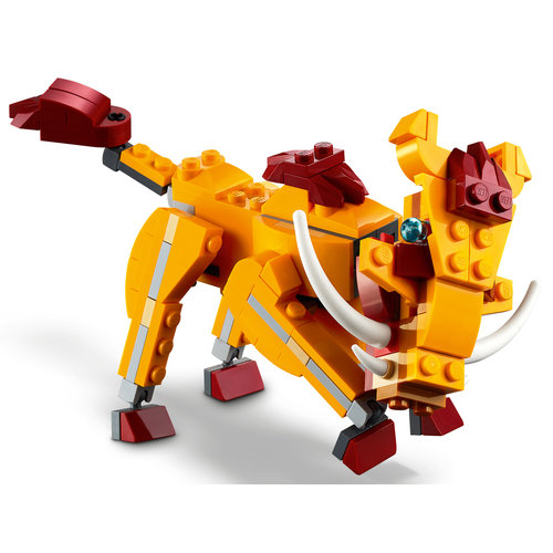 LEGO Creator 3 in 1 31112 Wilde leeuw