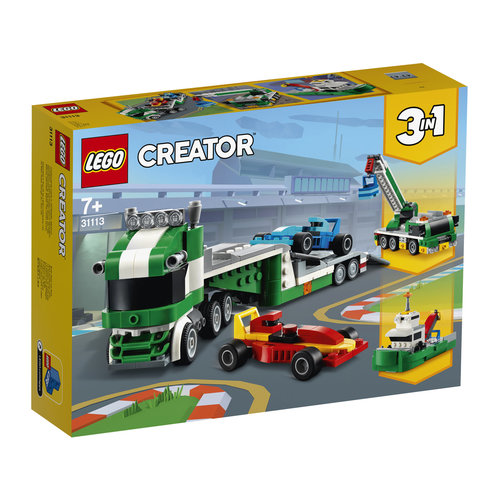 LEGO Creator 3 in 1 31113 Racewagen transportvoertuig