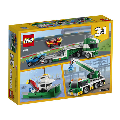 LEGO Creator 3 in 1 31113 Racewagen transportvoertuig LEGO Creator 3 in 1 31113 Racewagen transportvoertuig