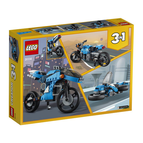 LEGO Creator 3 in 1 31114 Snelle motor LEGO Creator 3 in 1 31114 Snelle motor