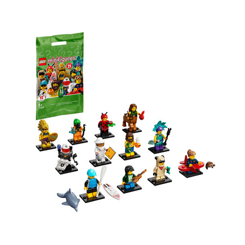 LEGO Minifiguren 71029 Serie 21 Doos 36st