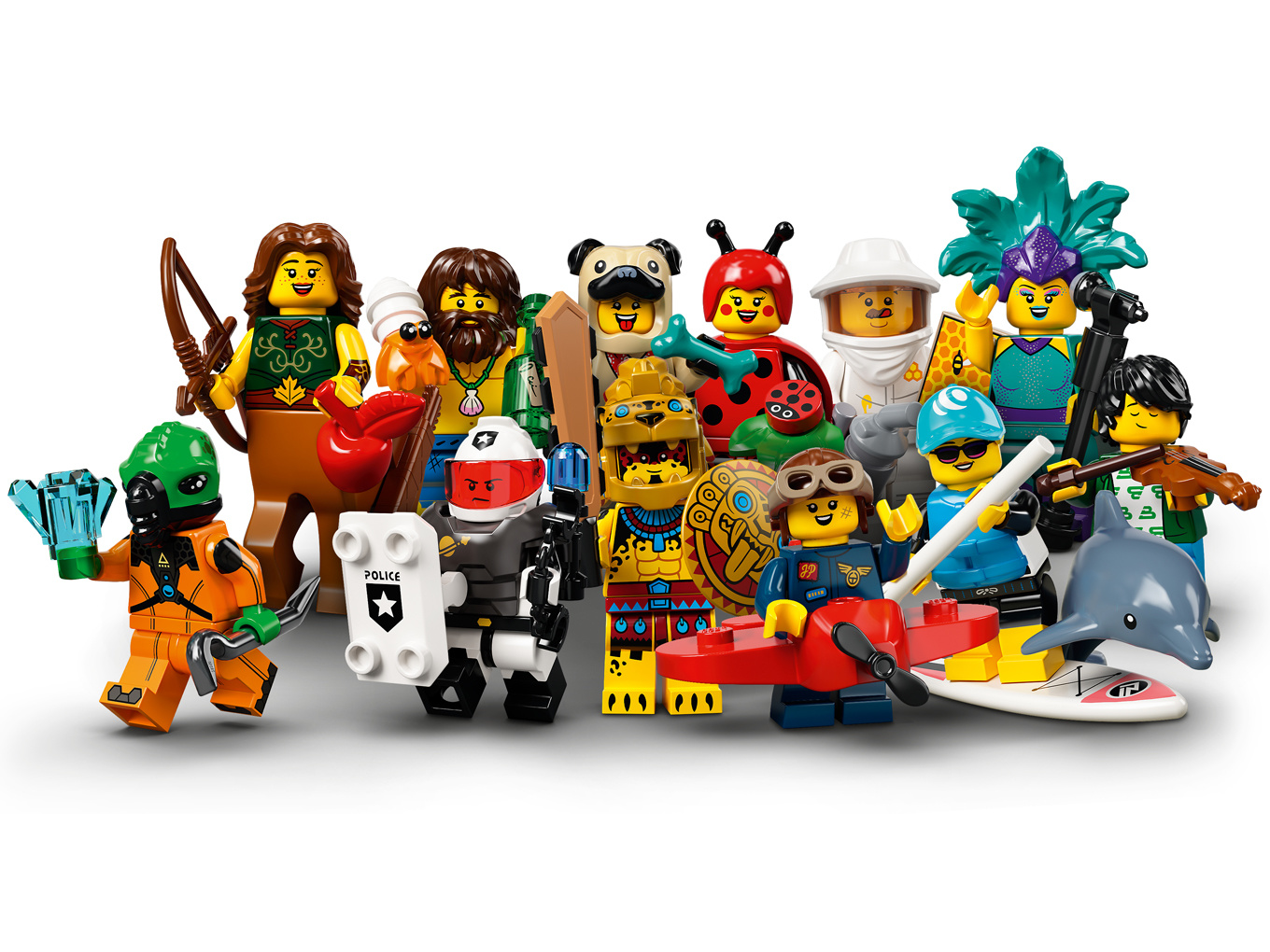 LEGO Minifiguren Serie 21 Doos Jan's Steen