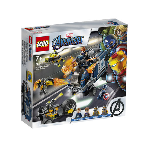 LEGO Super Heroes 76143 Avengers Vrachtwagenvictorie LEGO Super Heroes 76143 Avengers Vrachtwagenvictorie