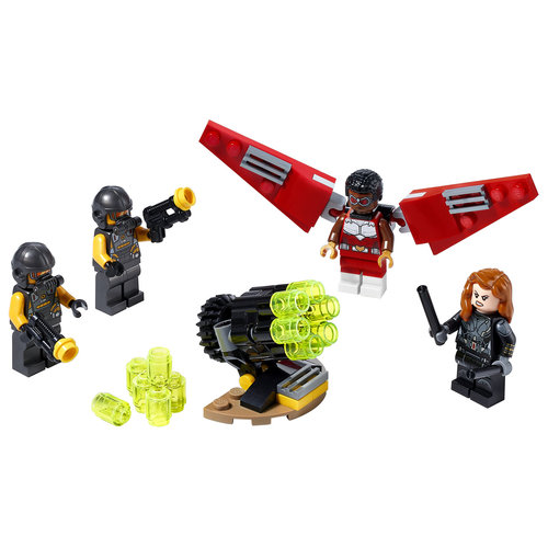 LEGO Marvel 40418 Avengers: Falcon en Black Widow duoteam