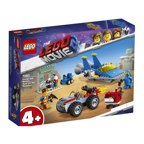 LEGO Movie 70821 Emmet's en Benny's bouw- en reparatiewerkplaats LEGO Movie 70821 Emmet's en Benny's bouw- en reparatiewerkplaats