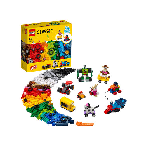 LEGO Classic 11014 Stenen en wielen