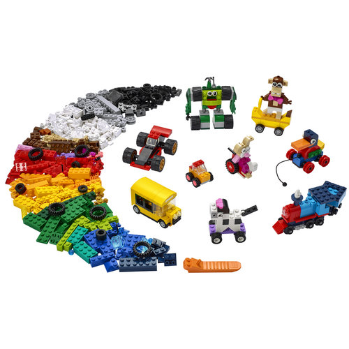 LEGO Classic 11014 Stenen en wielen