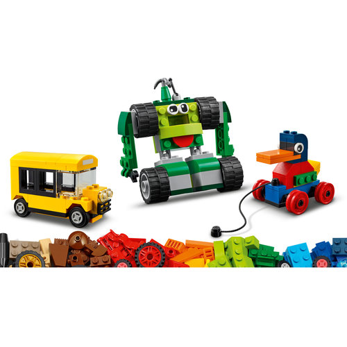 LEGO Classic 11014 Stenen en wielen