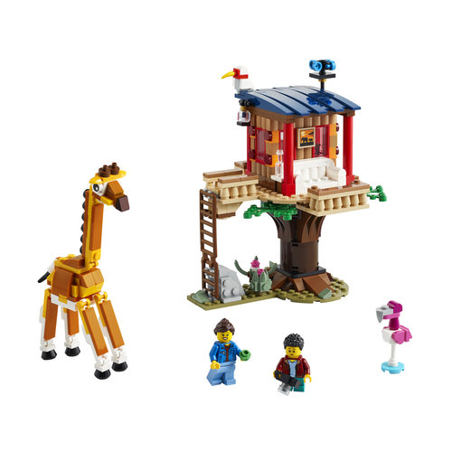 LEGO Creator 3 in 1 31116 Safari wilde dieren boomhuis