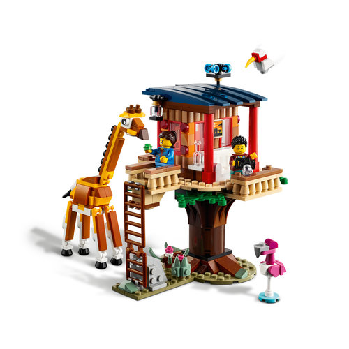 LEGO Creator 3 in 1 31116 Safari wilde dieren boomhuis