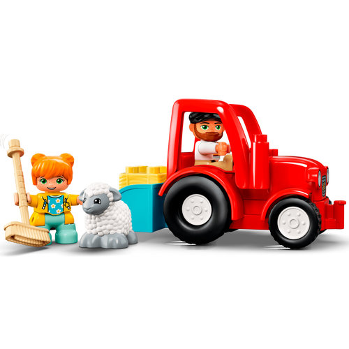 LEGO DUPLO 10950 Landbouwtractor en dieren verzorgen