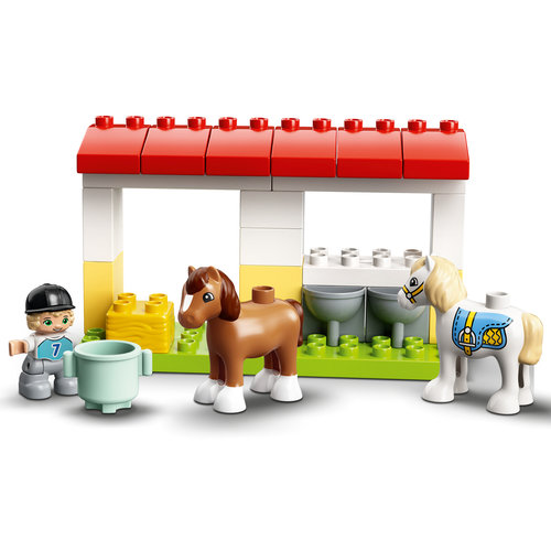 LEGO DUPLO 10951 Paardenstal en pony's verzorgen