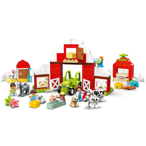 LEGO DUPLO 10952 Schuur, tractor en boerderijdieren verzorgen