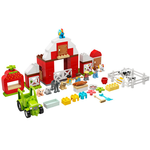 LEGO DUPLO 10952 Schuur, tractor en boerderijdieren verzorgen